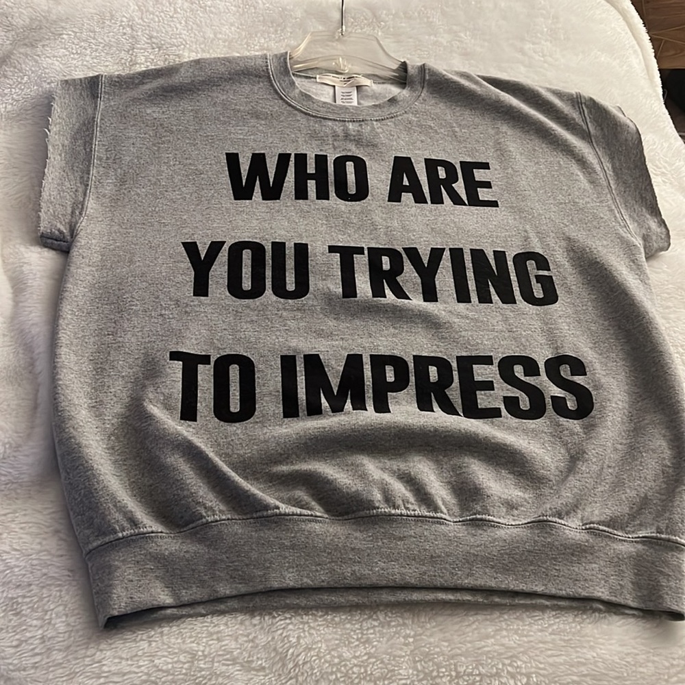 Urban Outfitters Sleeveless Graphic Sweatshirt S/M